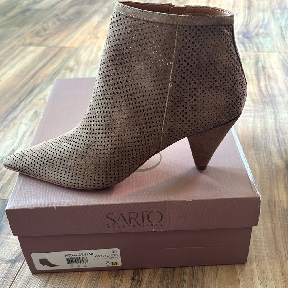 Franco Sarto Suede Boots